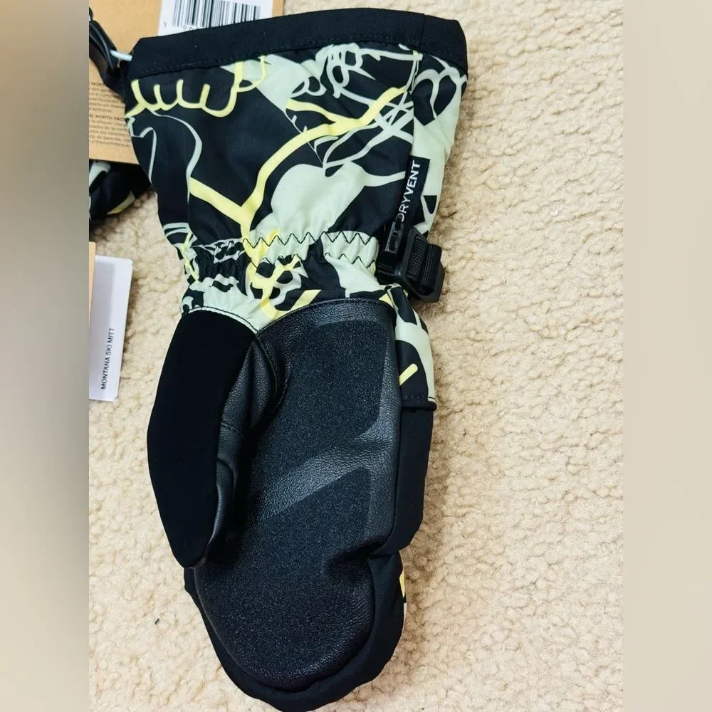 NWT The North Face x Eric Jess Montana Ski Mitts Tnf Black Hands Women’s Sz XS